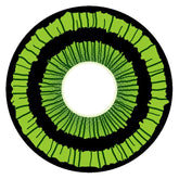 Kazzue 17mm Green Goblin Scleral Lenses